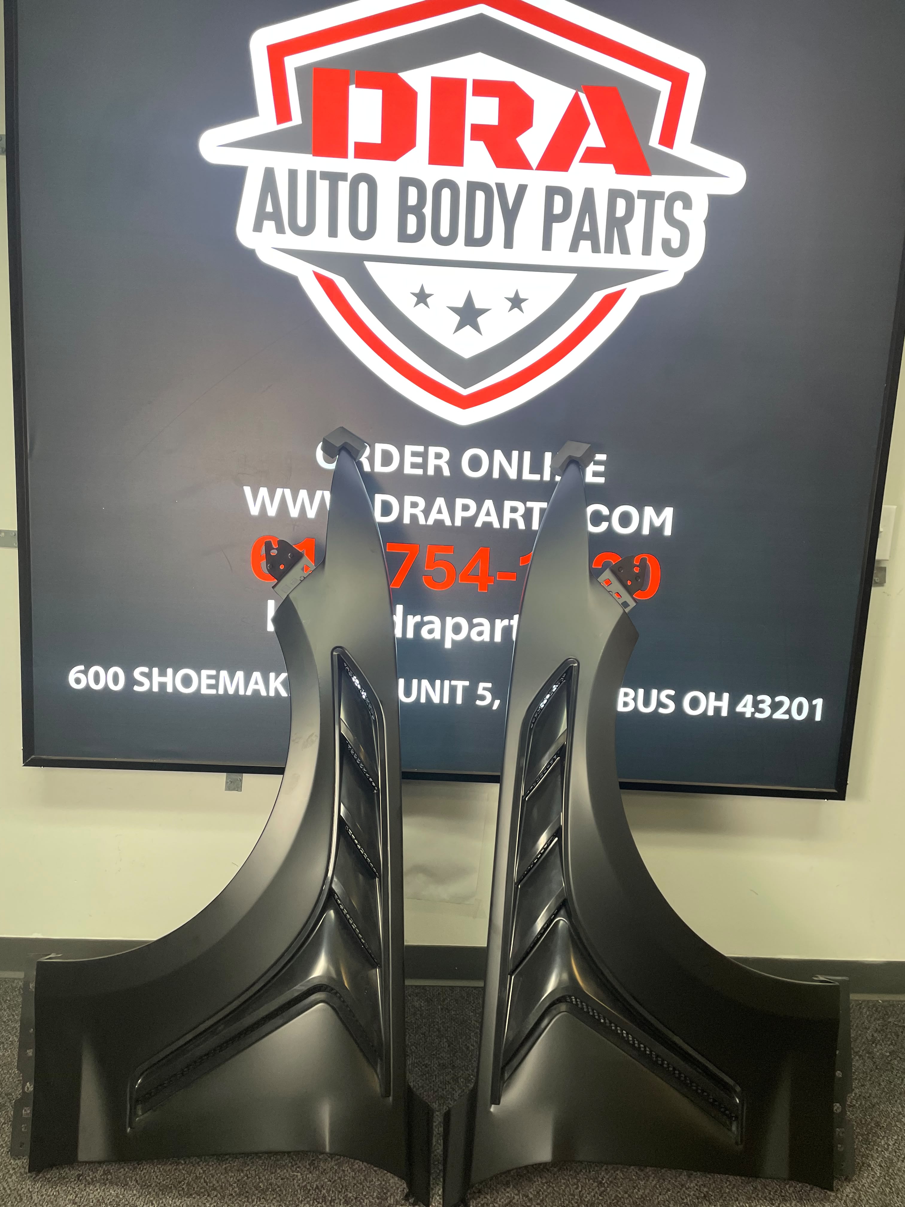 Ford Mustang 2015-2017 GTD Style Aluminum Front Fenders set