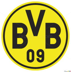 borussia dortmund football drawing soccer draw