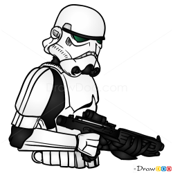 wars star stormtrooper draw drawing cartoon drawings easy clipart darth vader starwars pencil sharpie drawdoo characters step painting clip tattoo