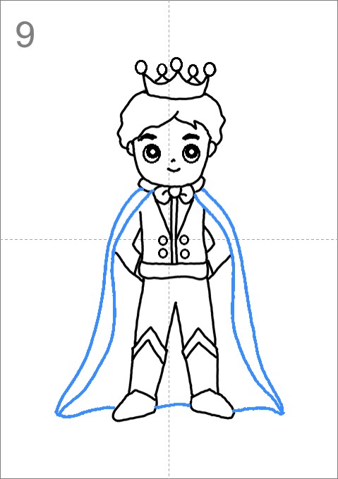 The best selection of royalty free prince sketch vector art, graphics and stock illustrations. How To Draw A Prince Step By Step Easy Drawing Guides Drawing Howtos
