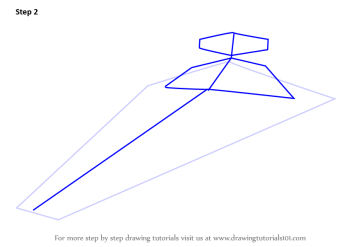 how to draw imperial star destroyer