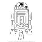 wars star draw r2 d2 drawing darth step maul tutorials