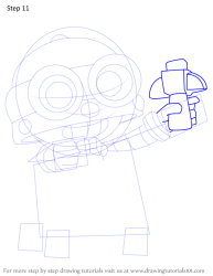 brawl carl stars step draw drawingtutorials101 drawing tutorials
