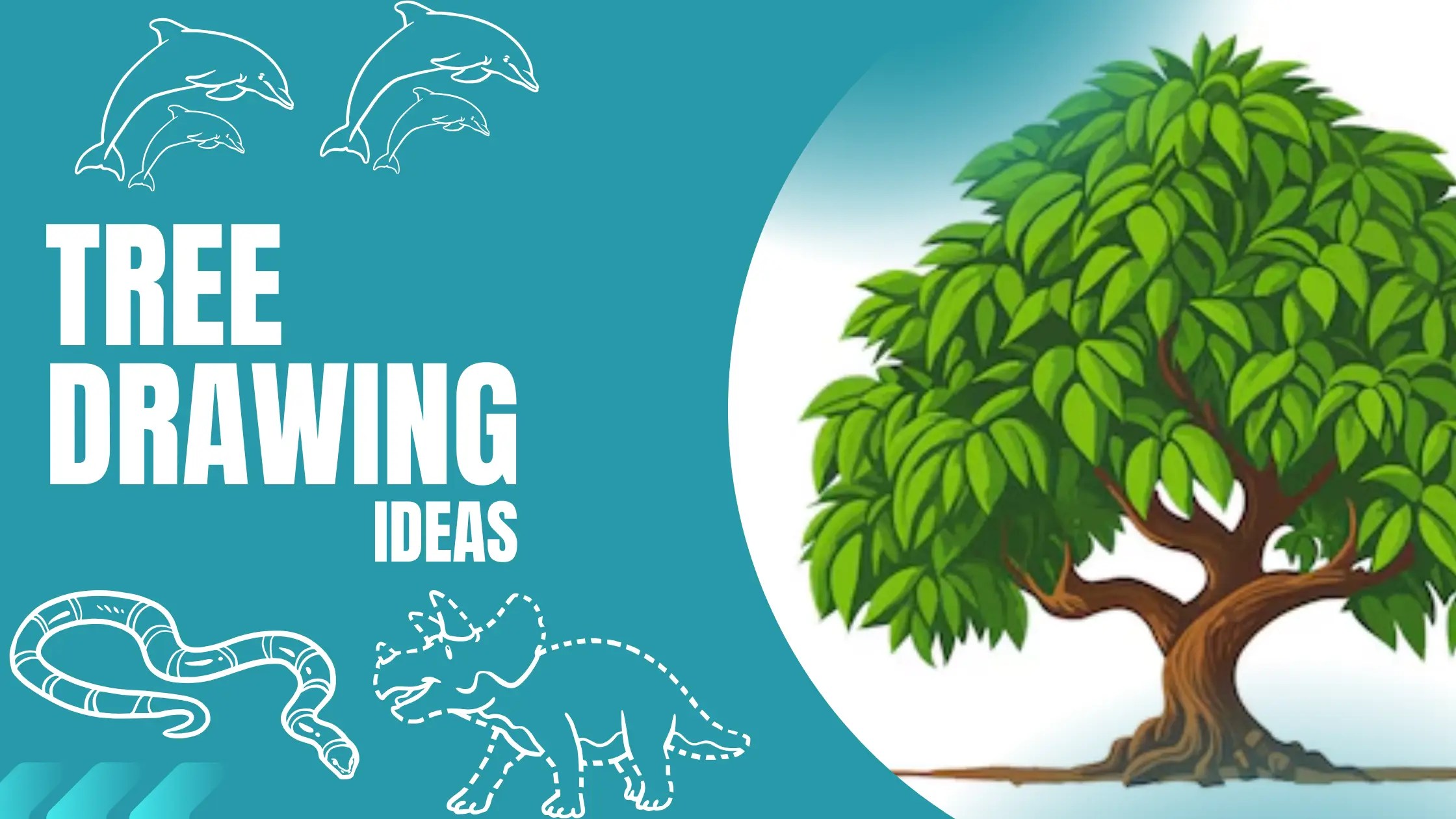 Easy tree drawing ideas for stunning art!