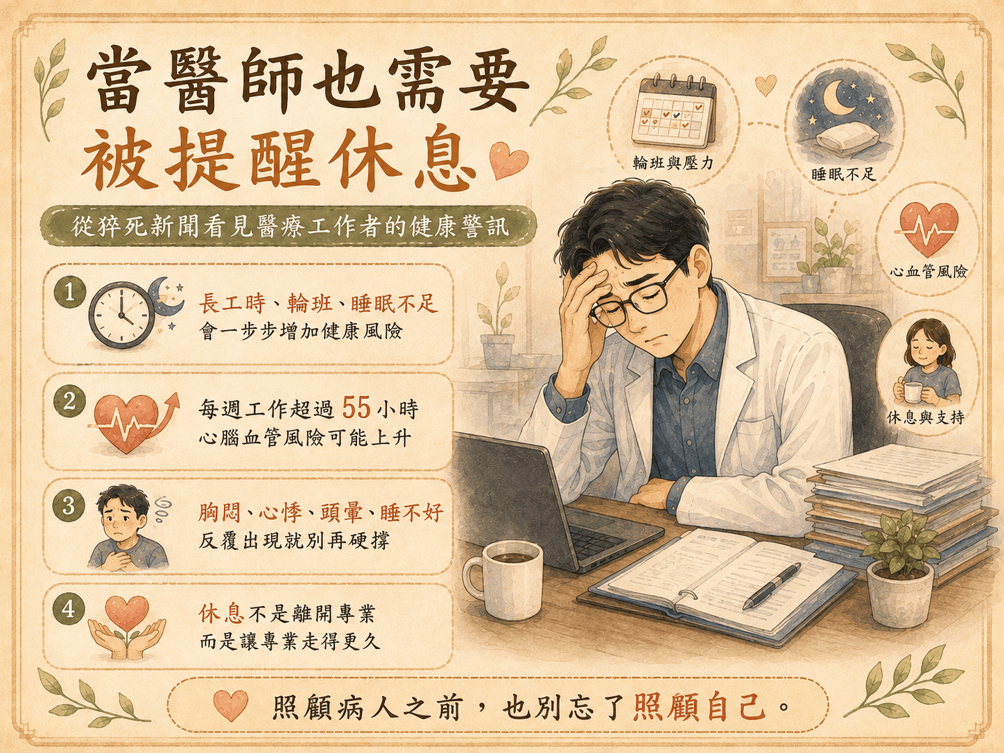 Doctor needs rest