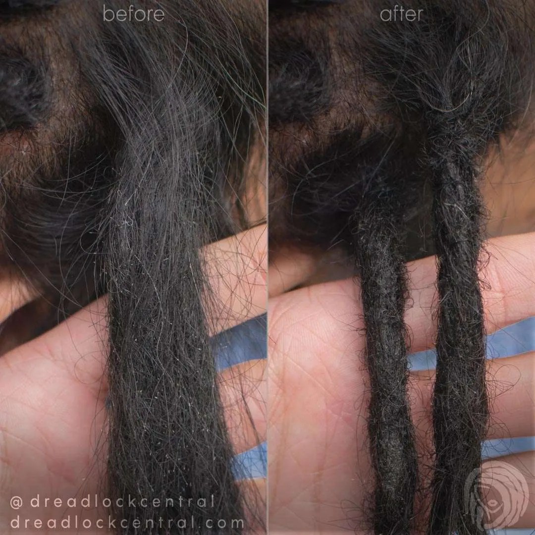 Splitting Asian Dreadlocks