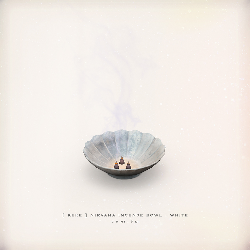 [ keke ] nirvana incense white