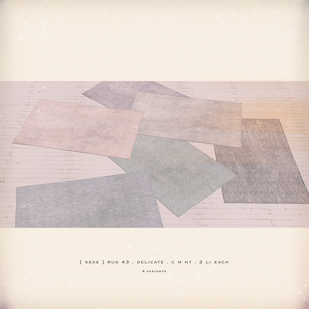 [ keke ] rugs delicate