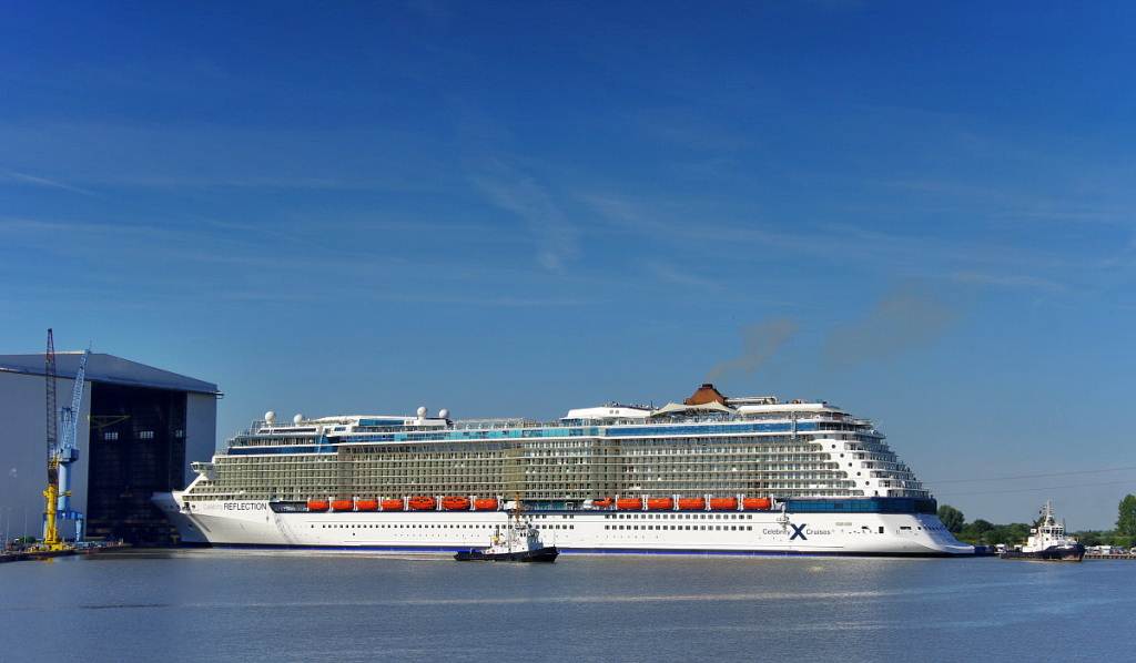 Comes Out Of The Celebrity Reflection Shipyards New
