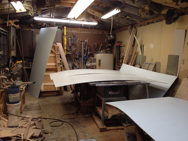 Drying Painted Tiles