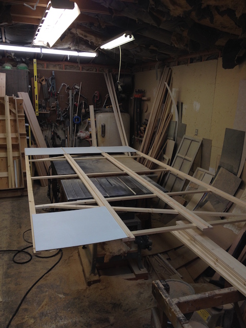 One Panel Frame with 4 Tiles