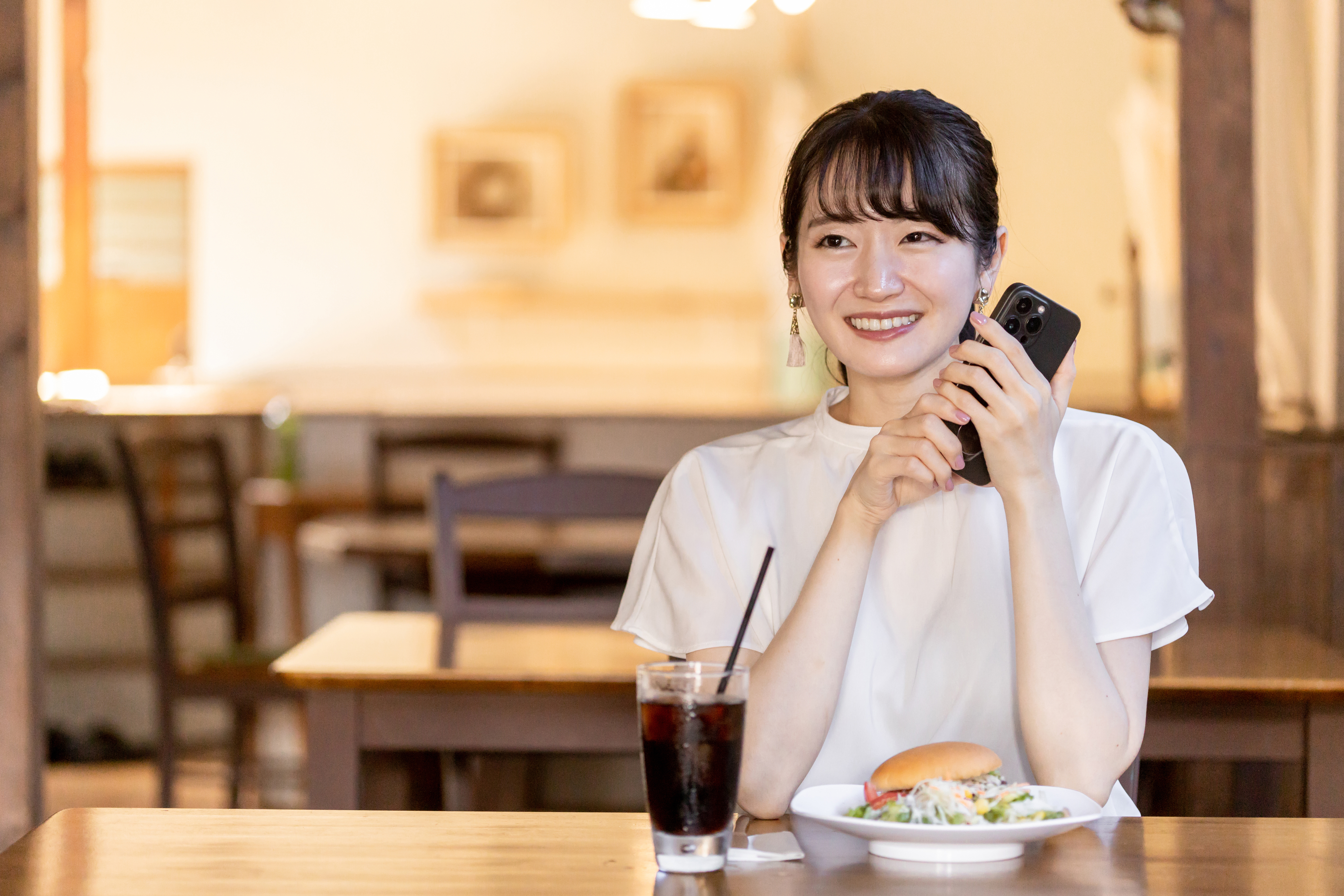 配信している様子