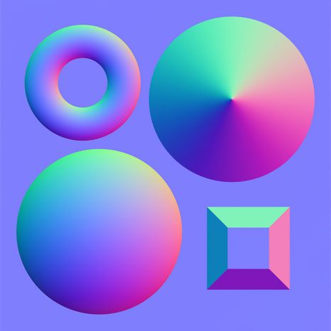 Normal Maps - Gorgeous Full HD Gradient Backgrounds | Free Download