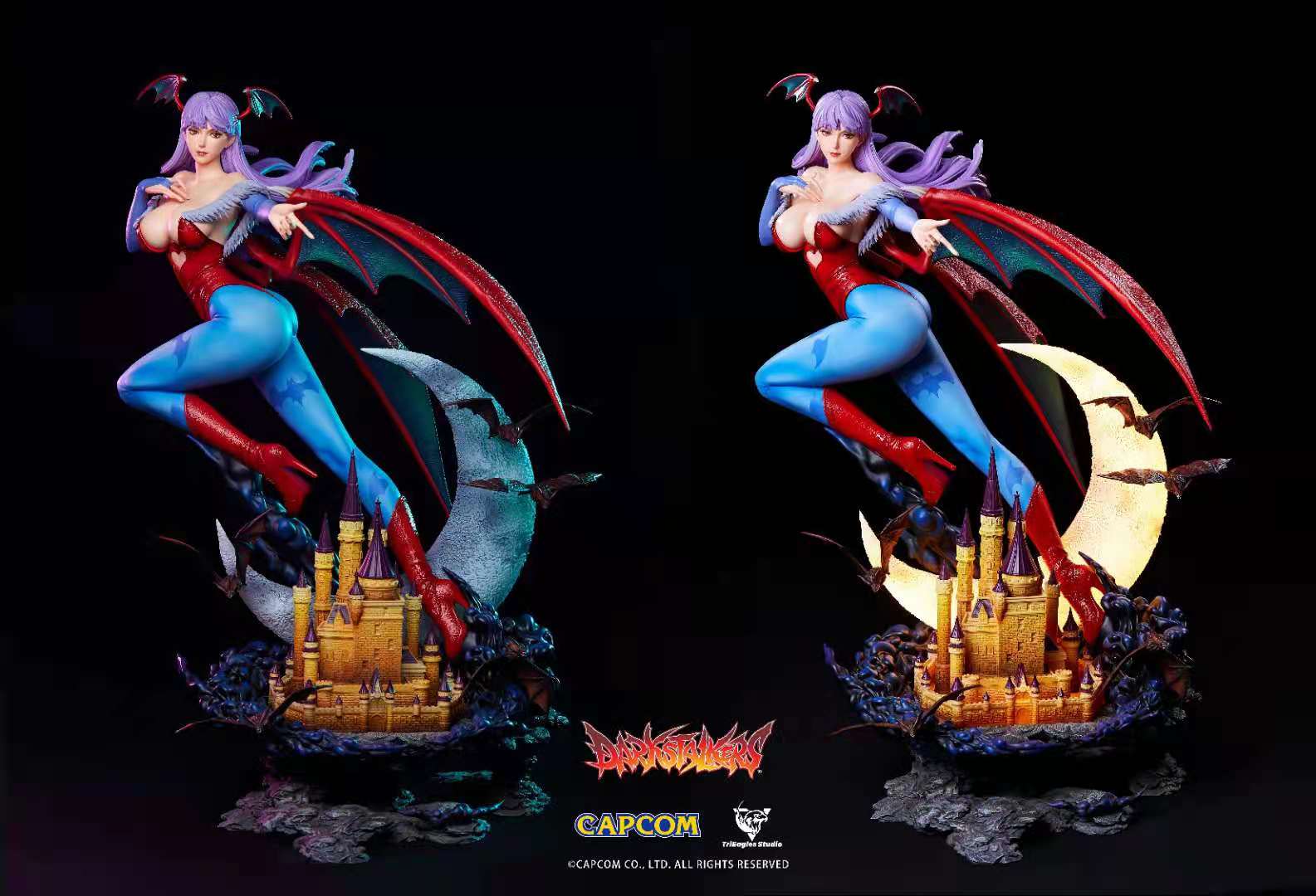 TriEagles Studio カプコン モリガン・アーンスランド スタチュー TriEagles Studio - Morrigan Aensland - Dream of Animes