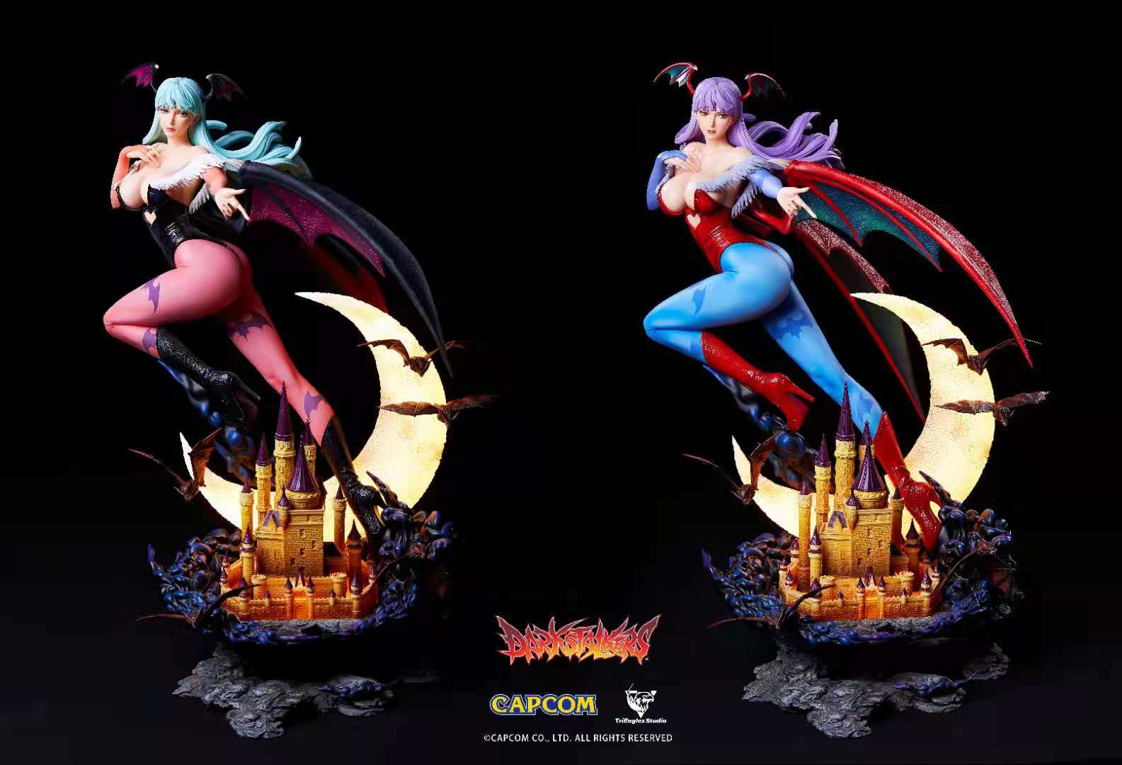 TriEagles Studio カプコン モリガン・アーンスランド スタチュー TriEagles Studio - Morrigan Aensland - Dream of Animes