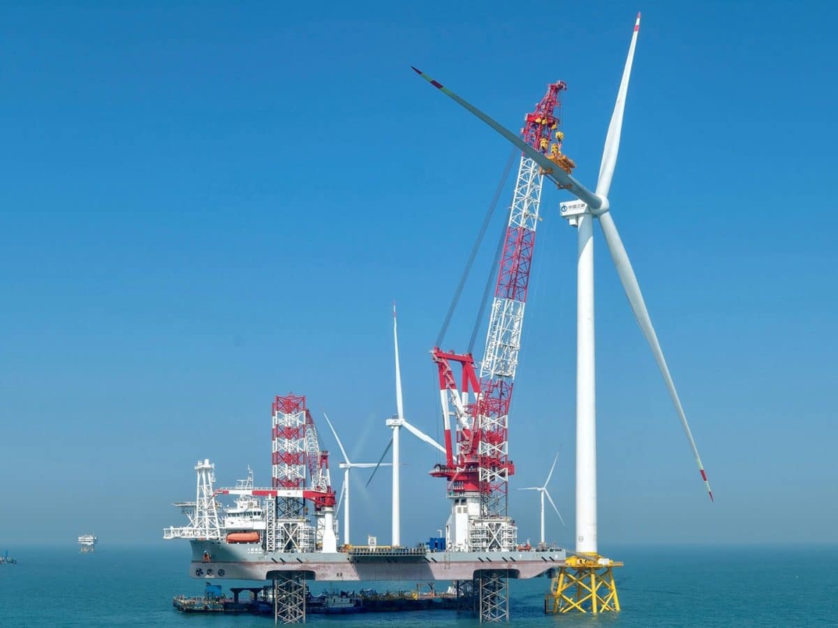China installs world's first 20 MW offshore wind turbine