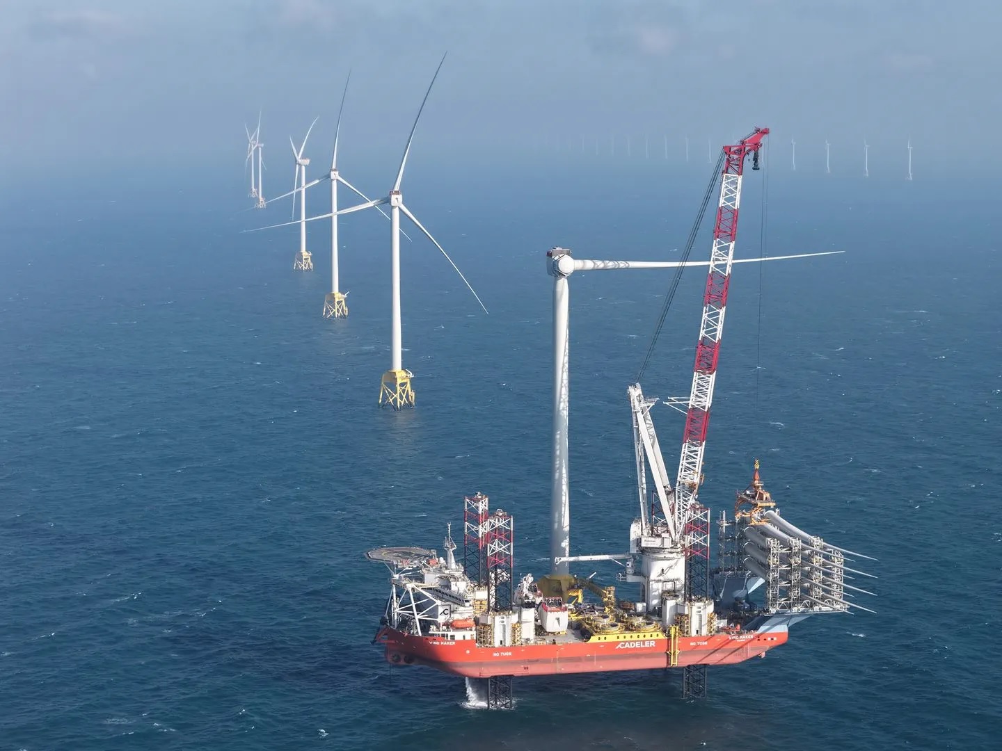 All wind turbines installed at Ørsted's 920 MW Greater Changhua 2b