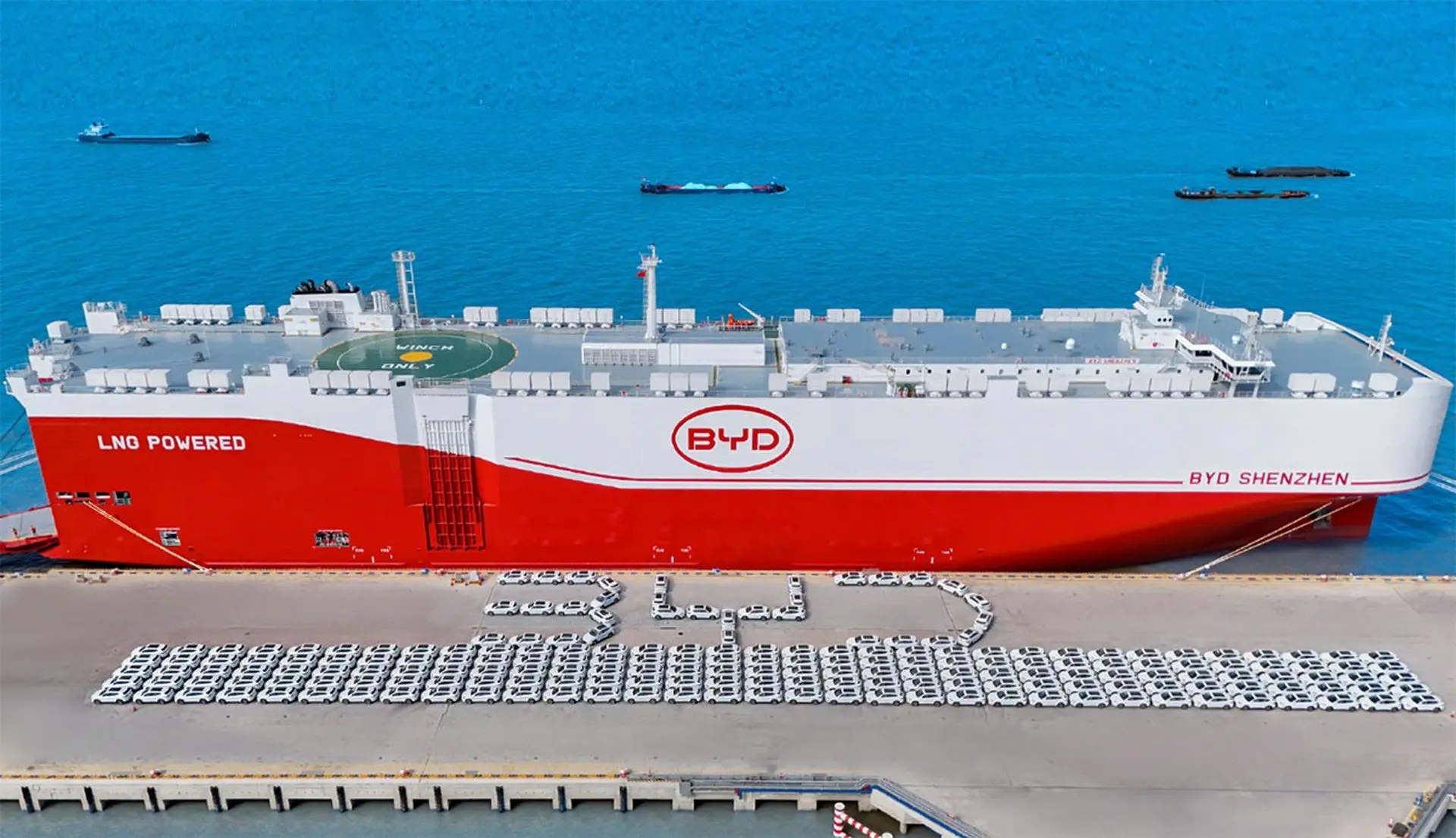 Shenzhen Autotransporter von BYD (c) BYD