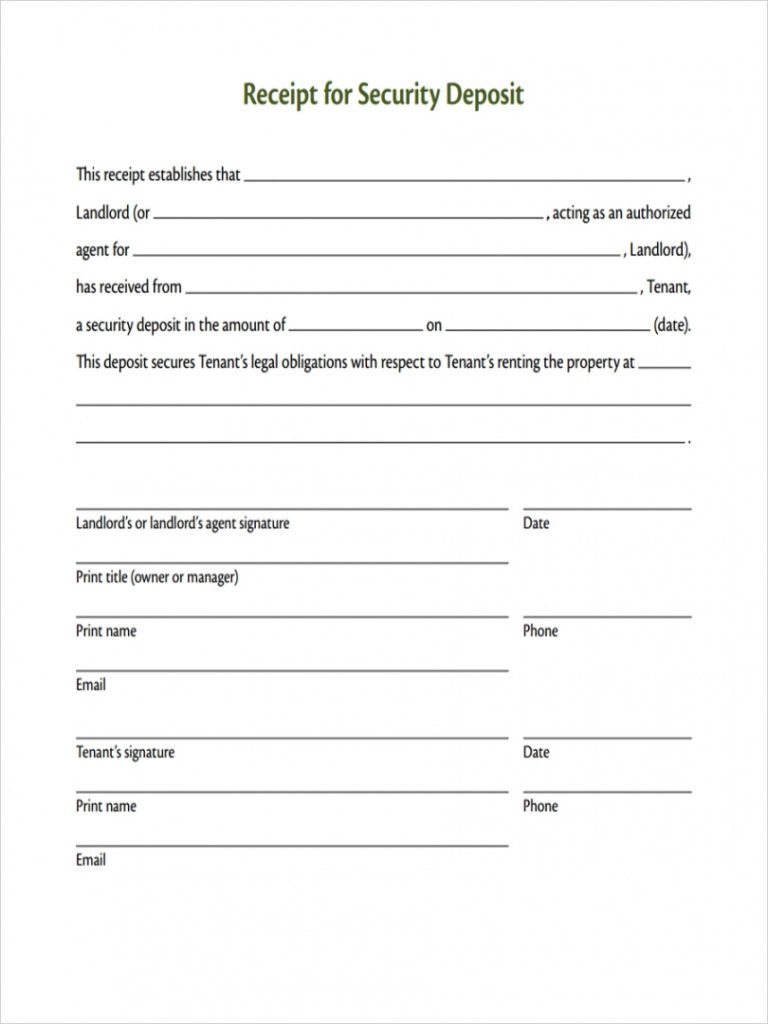 sample free 8 deposit receipt examples samples in google docs deposit