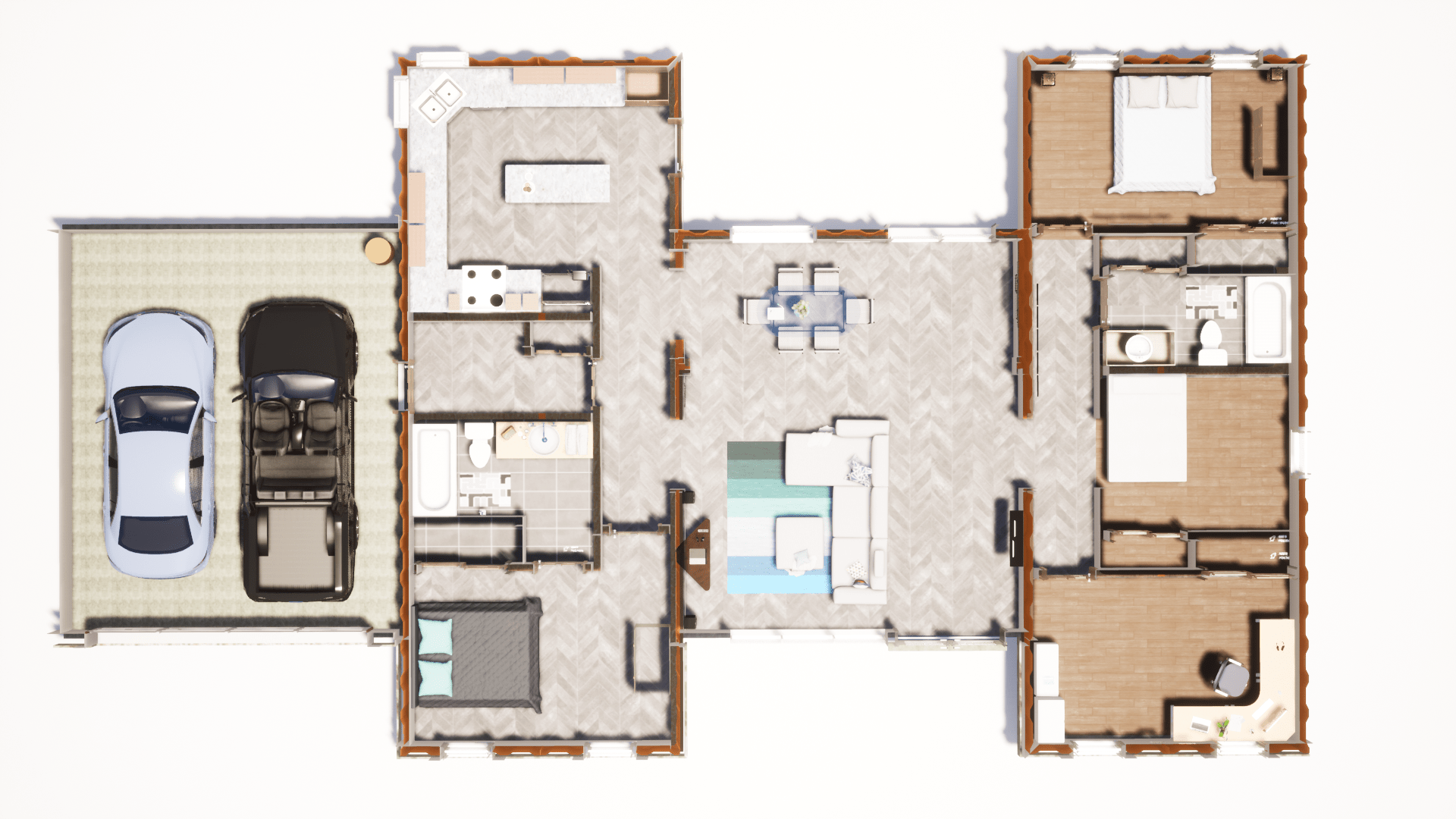 DrewPrints 3d Floorplan