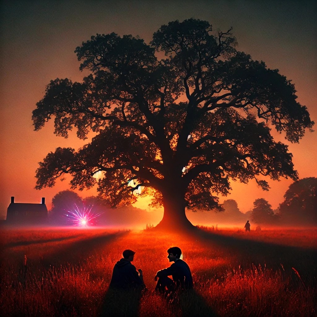 Under the Oak Tree – Chapter 1: A Fateful Evening Beneath the Branches