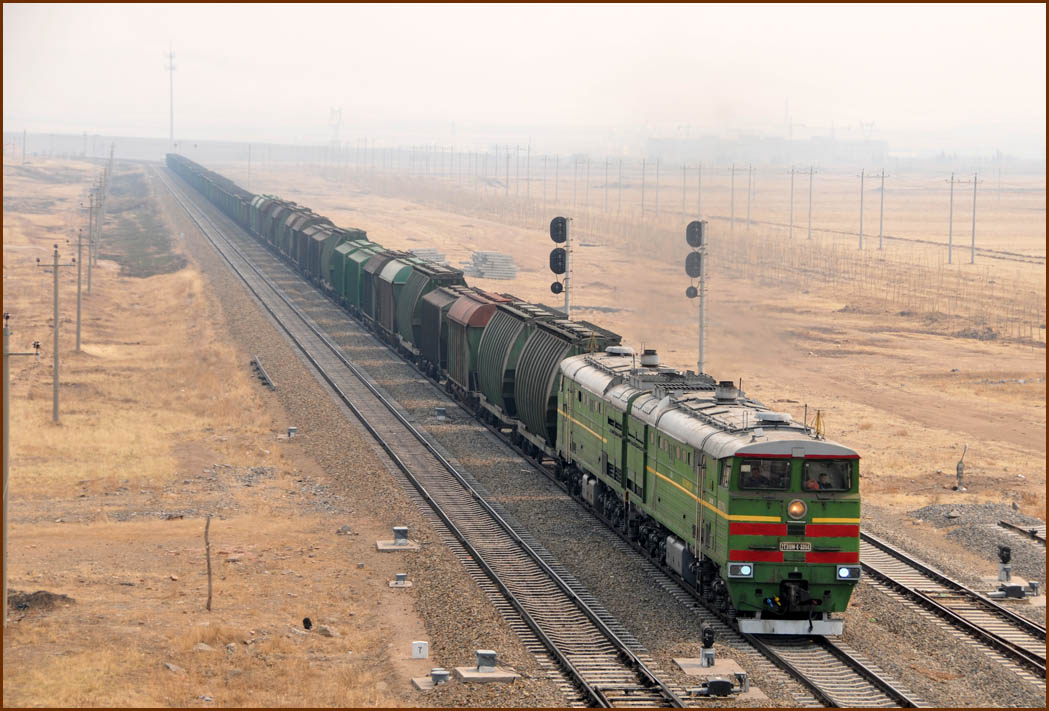 2012年 春の中国鉄路の旅 Part16 ロシア国境の町、满洲里（満州