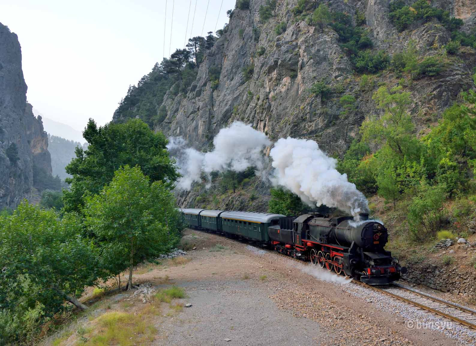 2015年 西方見聞録 トルコ鉄路の旅 Part18 トルコ現存唯一の蒸気機関車