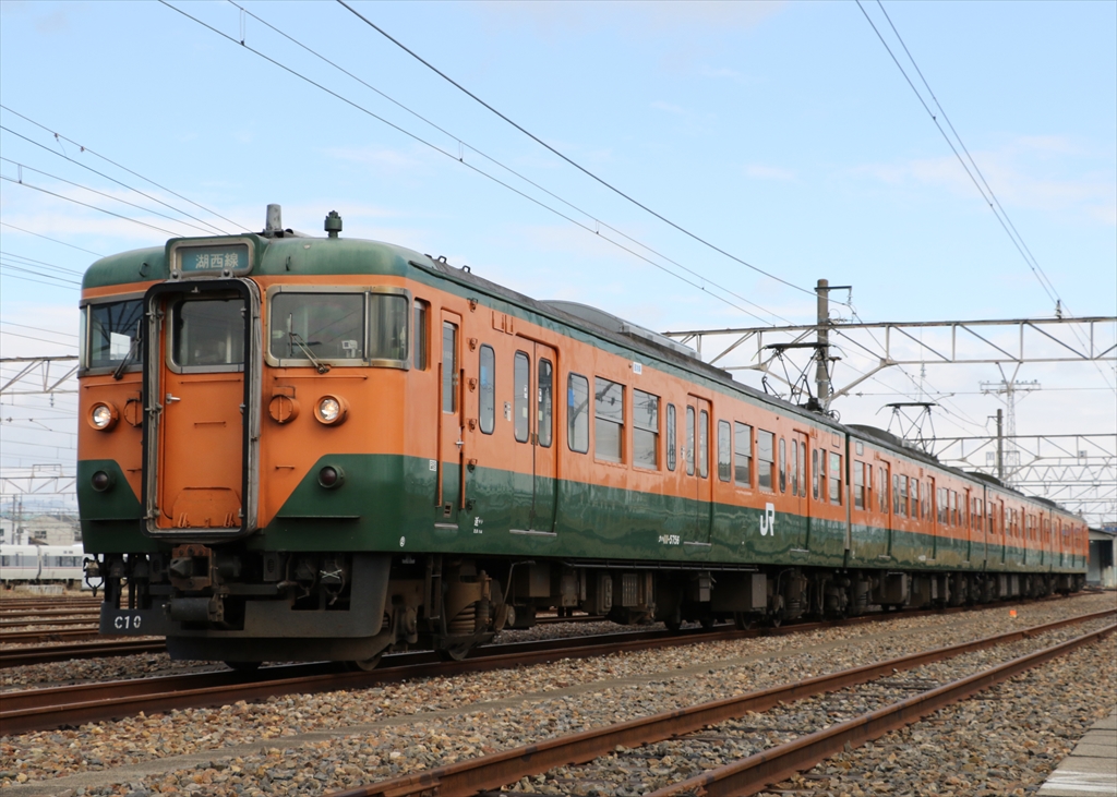 113系7700/5700番台 40N 混成編成 京都地域色 湖西線 草津線