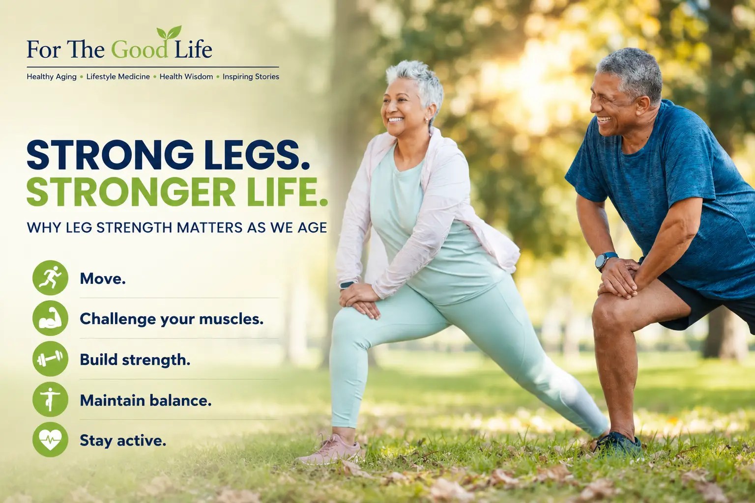 Leg strength matters in Aging