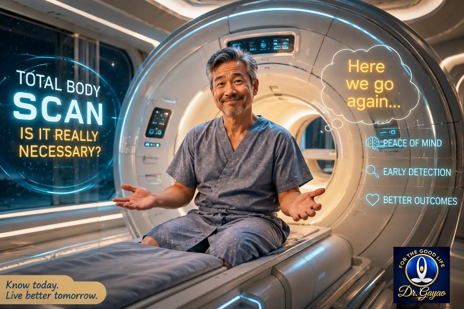 Whole‑body MRI scan necessary?