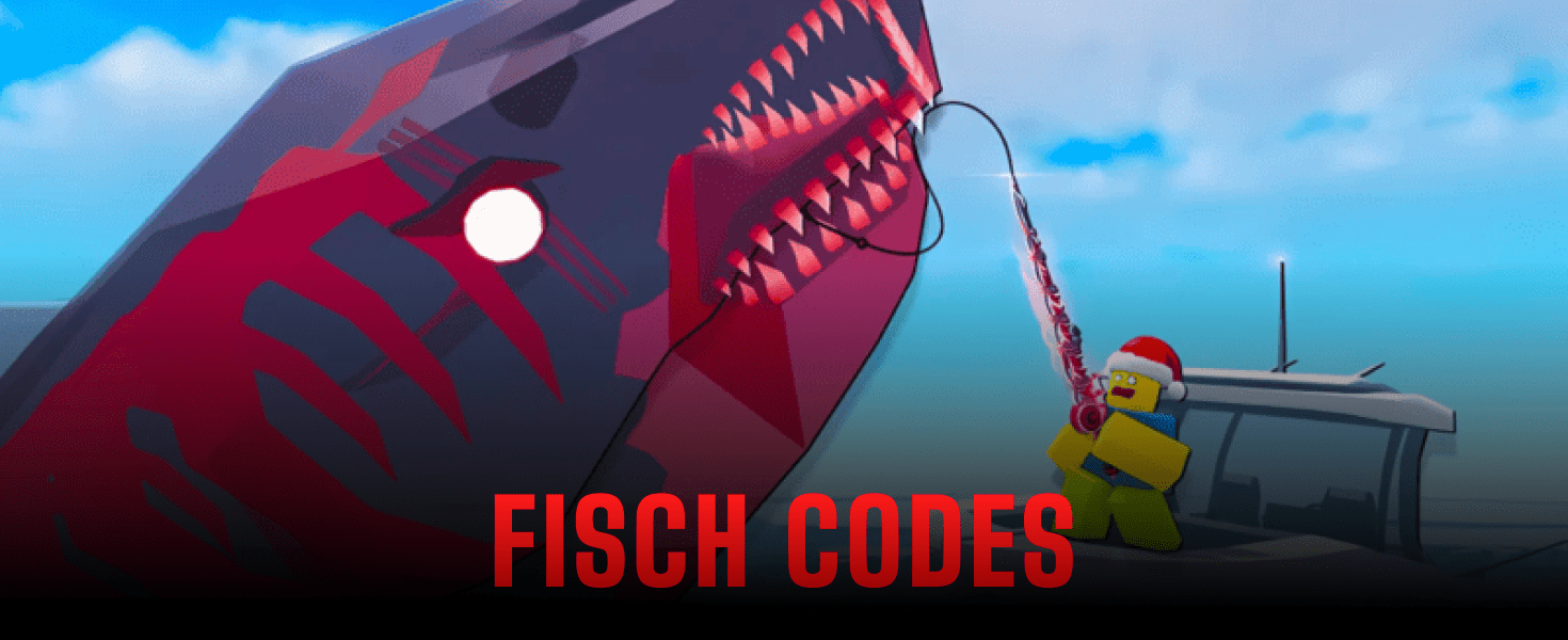 All Fisch Codes For June 2026 Free Rod Skins And Bait Fisch Codes Banner 