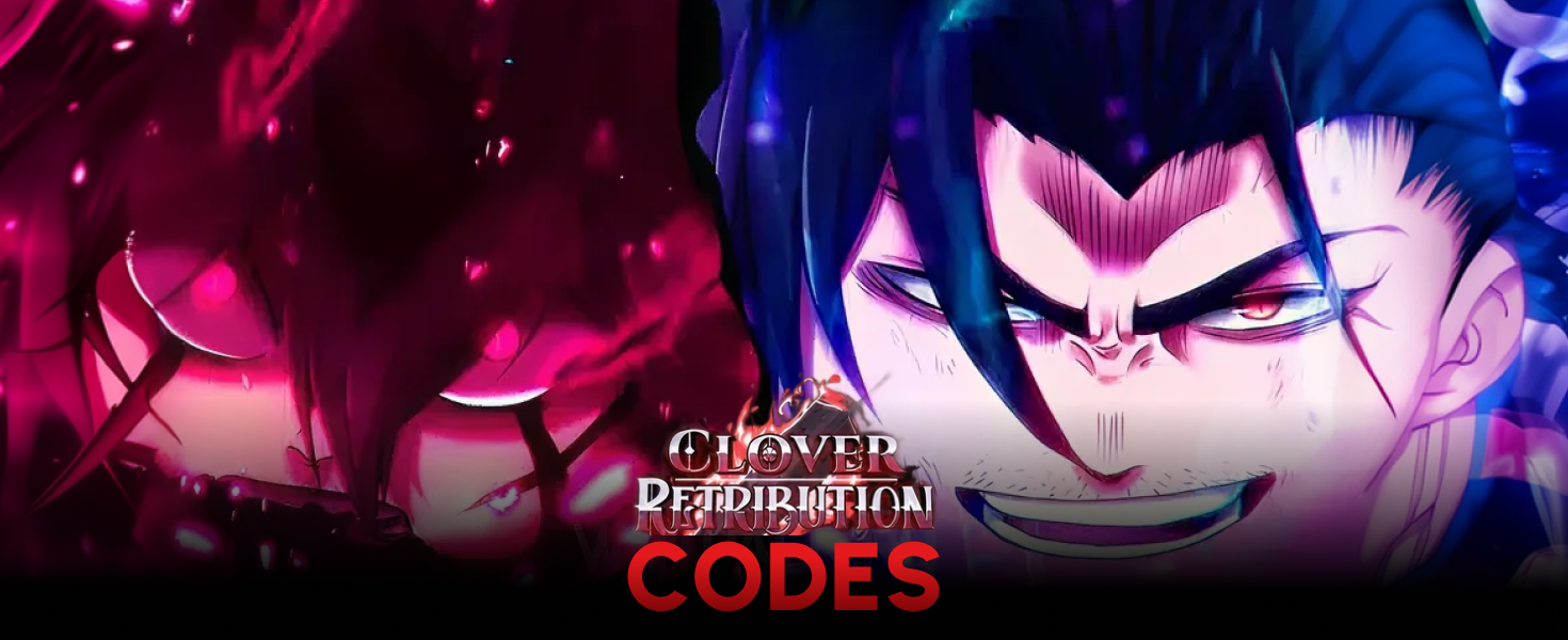 Clover Retribution Codes For June 2026 Free Spins All Types Clover Retribution Codes Banner 