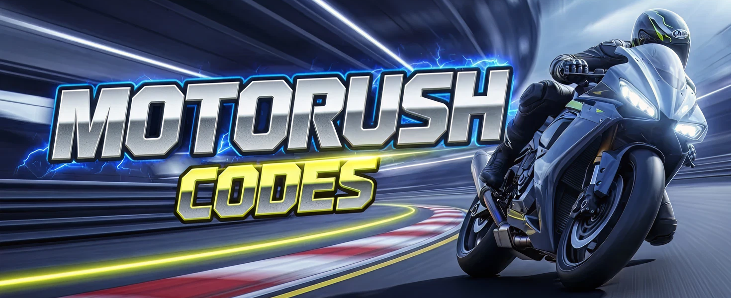 MotoRush Codes For April 2026 Free Cash MotoRush Codes Banner 