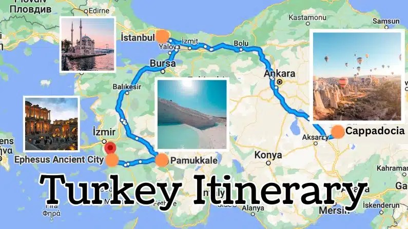 10 Top Tourist Attractions In Turkey With Photos Map Turkey Itinerary 