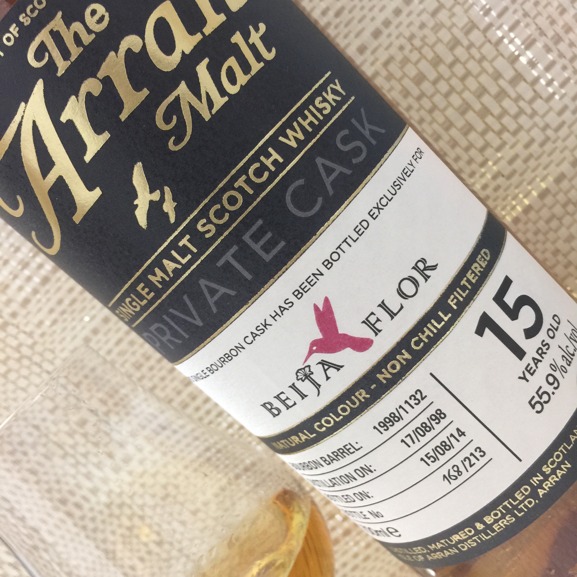 未開栓 アラン プライベートカスク 1998 15年 ベイジャフロール 未開栓 アラン プライベートカスク 1998 15年 ベイジャフロール アラン