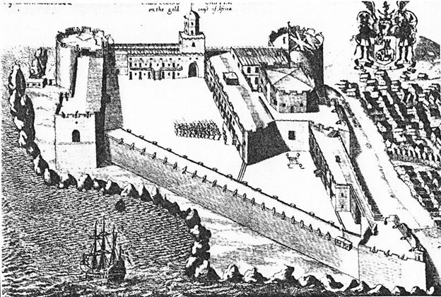 Cape Coast Castle where the Royal Africa Company ran their slave trading operation.