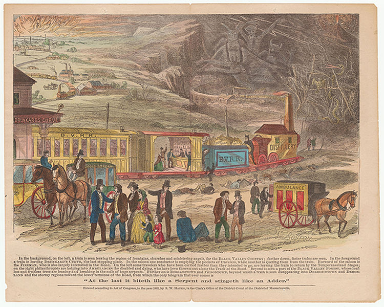 Black Valley Rail Road Temperance Propaganda