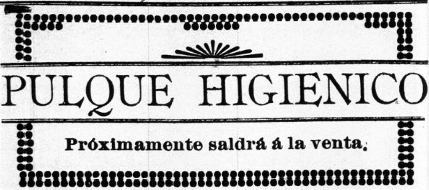 pulque advertisement