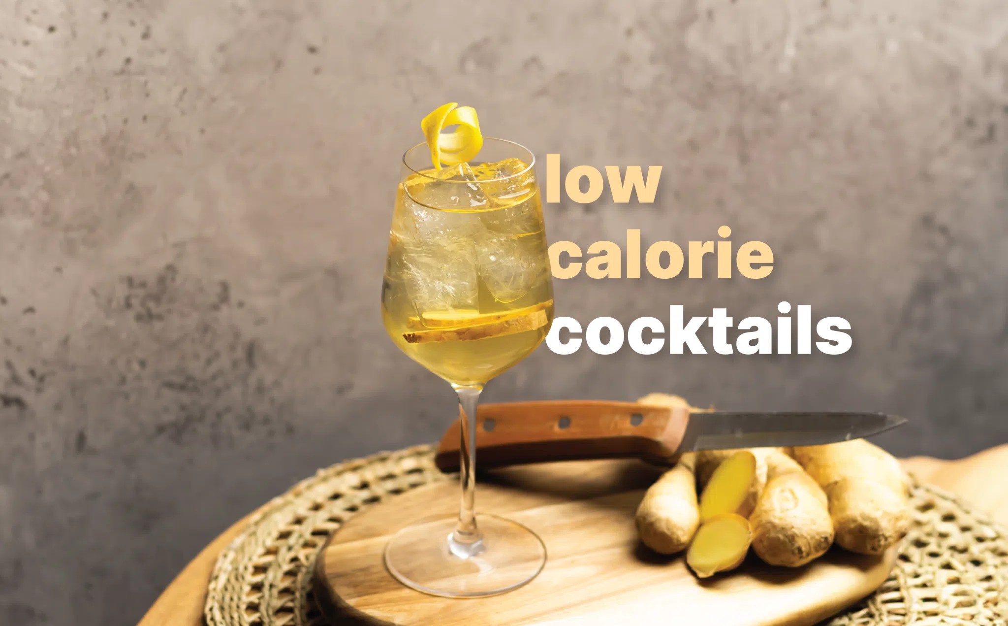 10 low-calorie cocktails to order at the bar