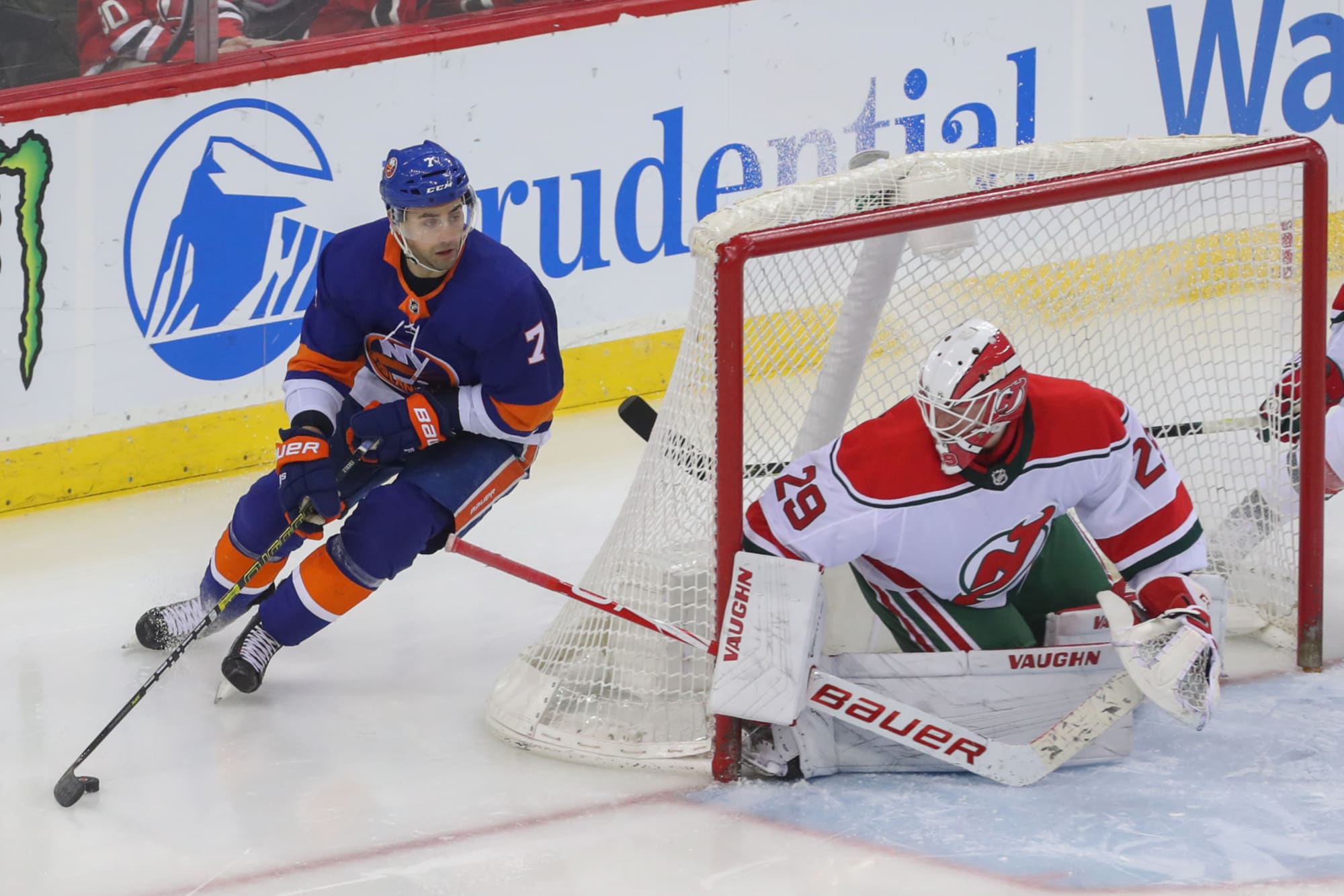 Two Goals From Jordan Eberle Lift Islanders Over Devils