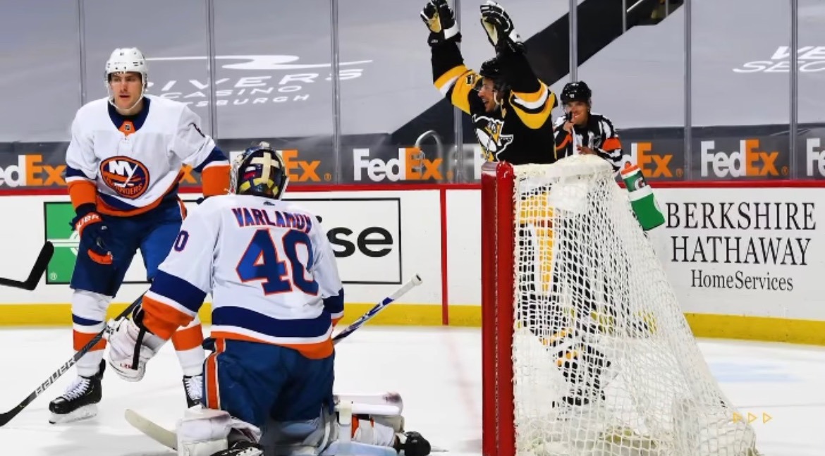 Jarry, Penguins Snap Islanders’ Point Streak