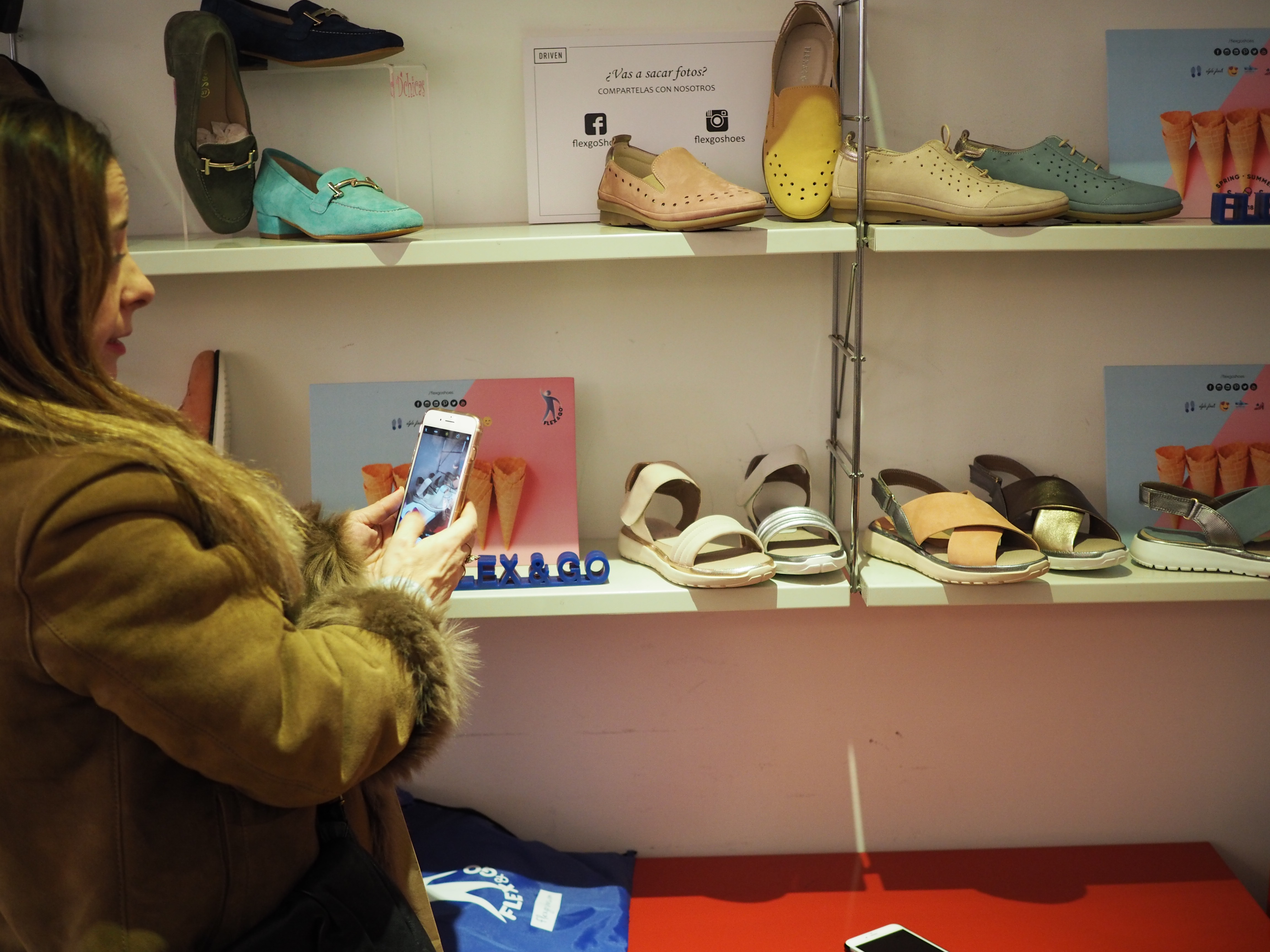 Prensa captando detalles