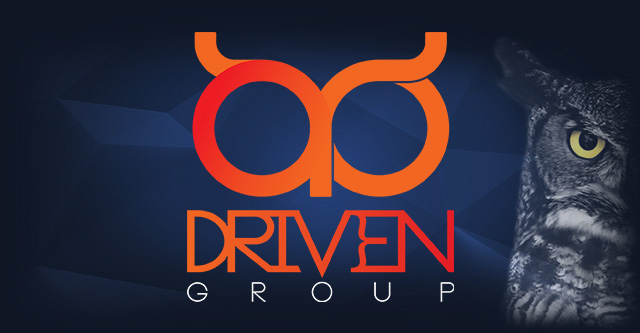 Driven Group - Creative Geometric Background - Desktop