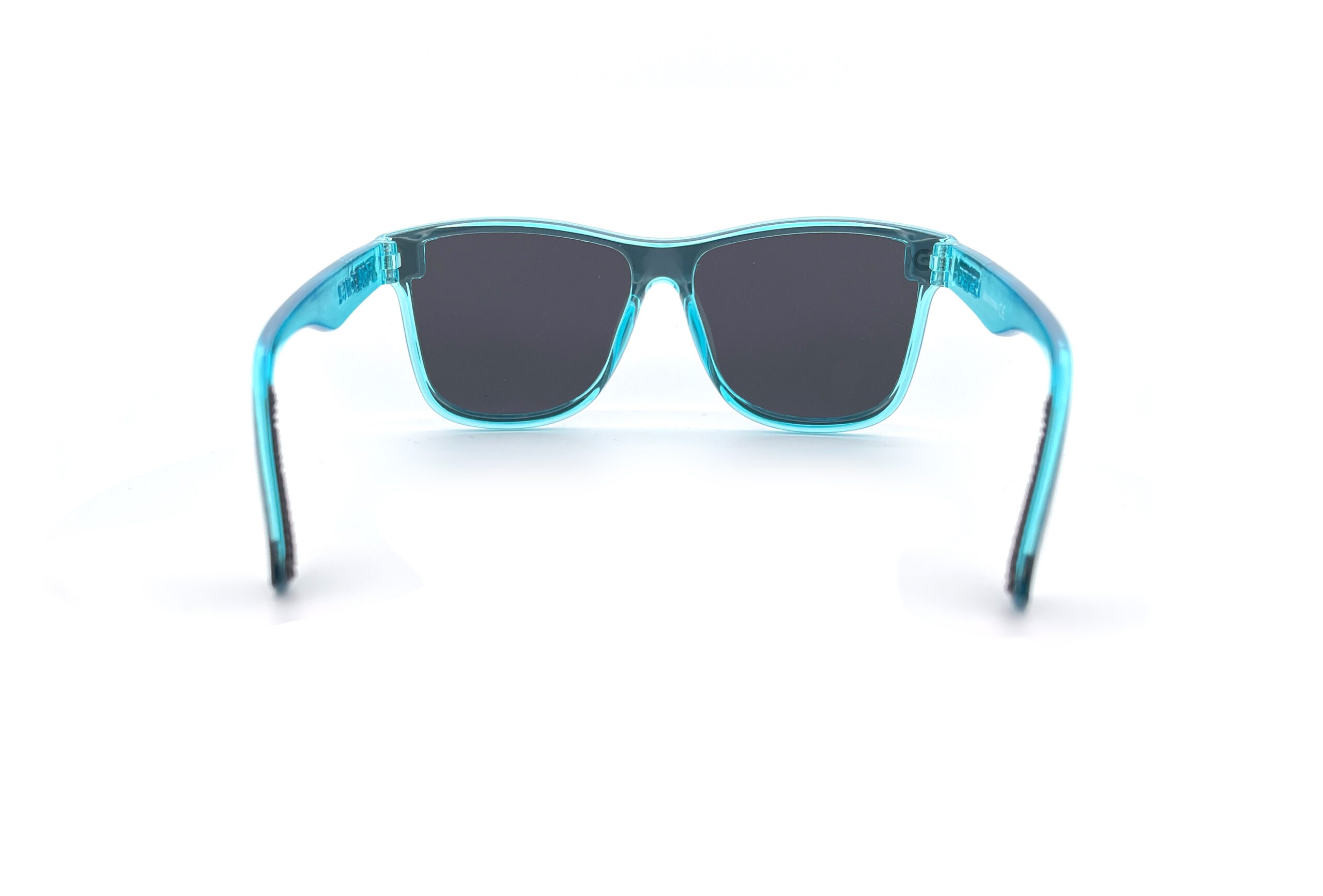 Slide Job Teal Clear - Driven Sunglasses | Polarized Motorsports