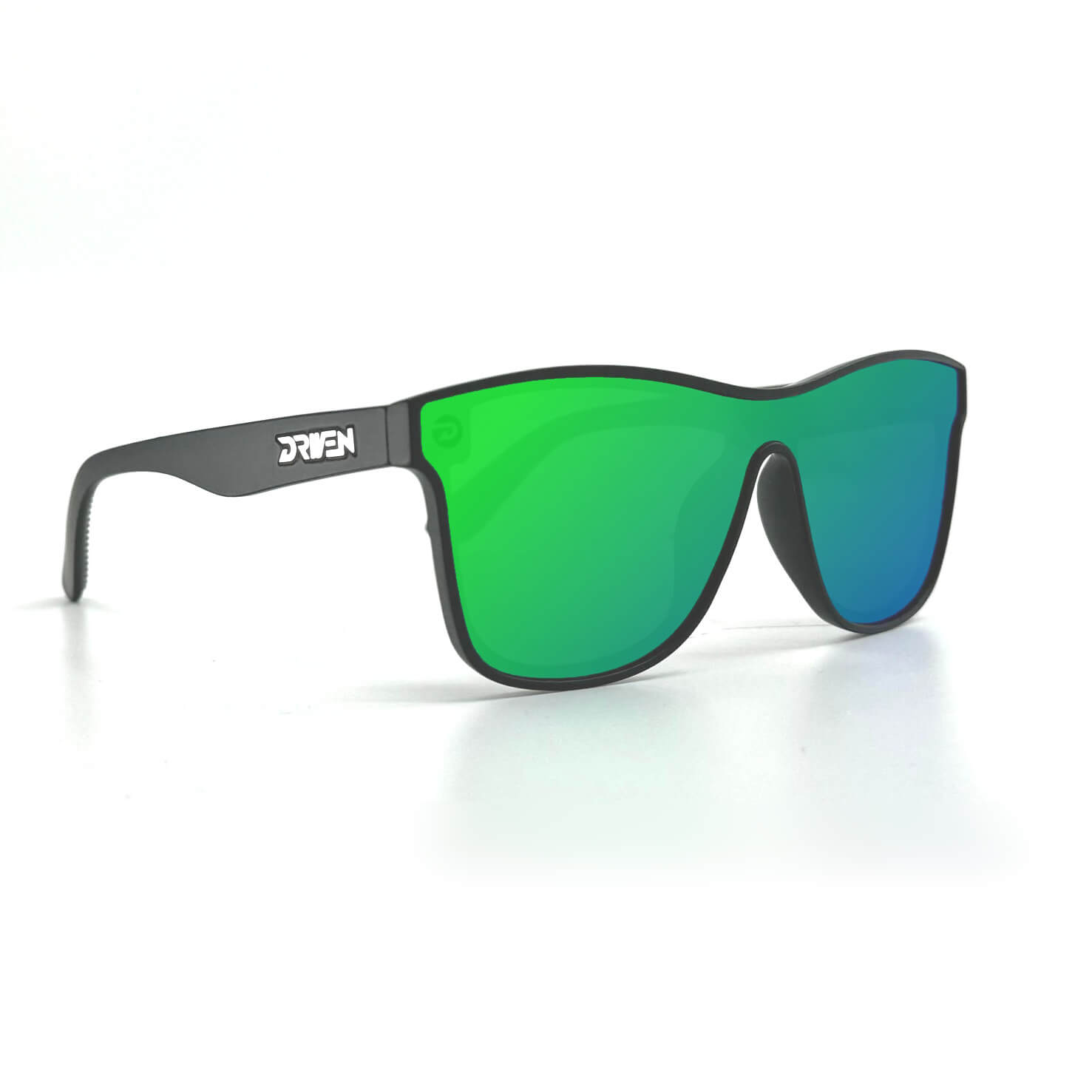 Slide Job Matte Black - Driven Sunglasses | Polarized Motorsports