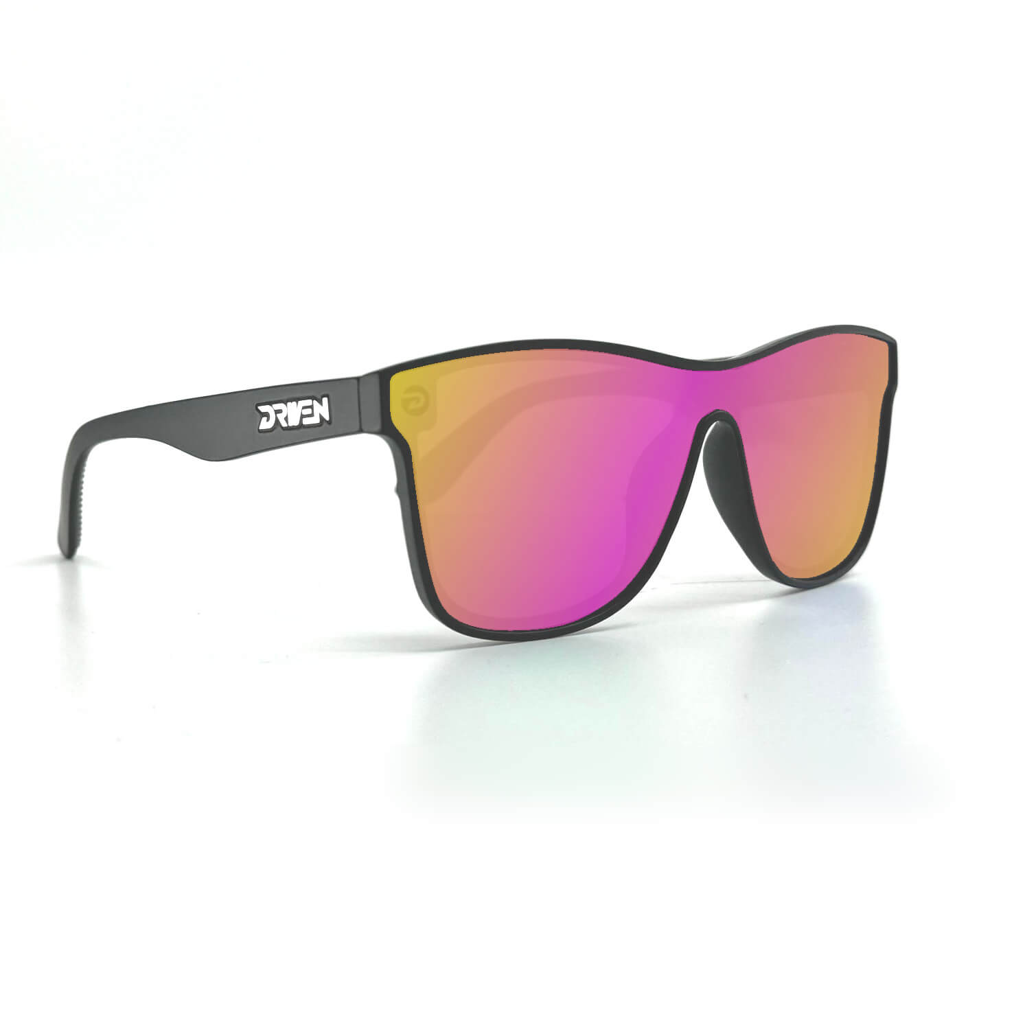 Slide Job Matte Black - Driven Sunglasses | Polarized Motorsports