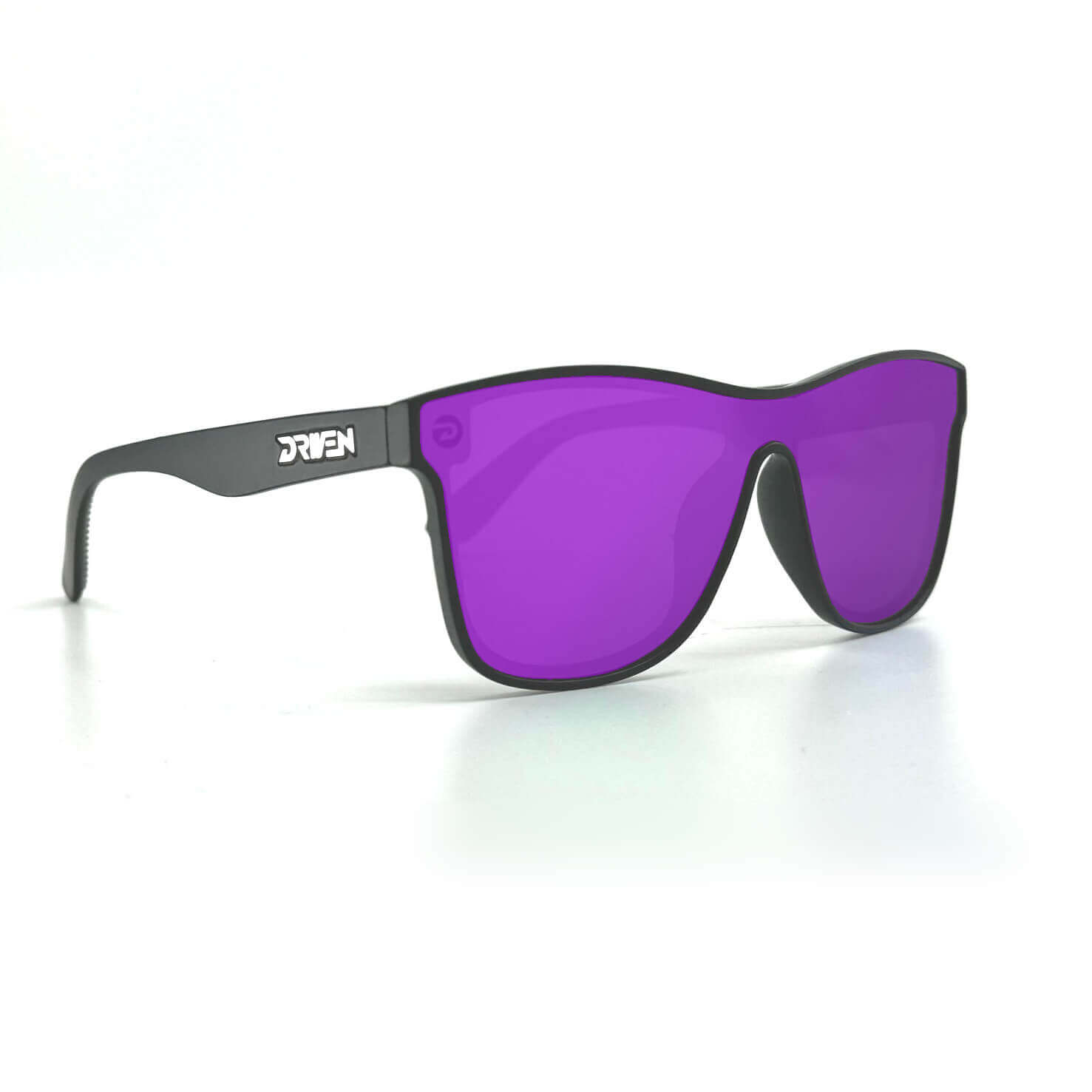 Slide Job Matte Black - Driven Sunglasses | Polarized Motorsports