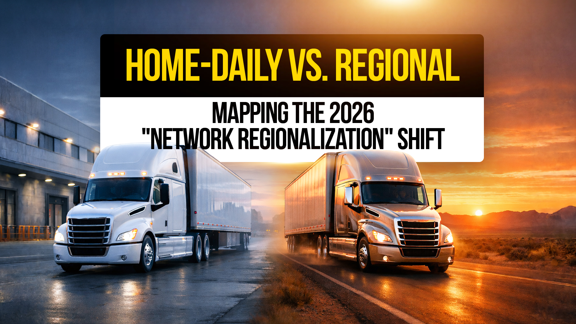 The Freight Landscape Is Shifting Under Your Tires Home Daily Vs Regional 