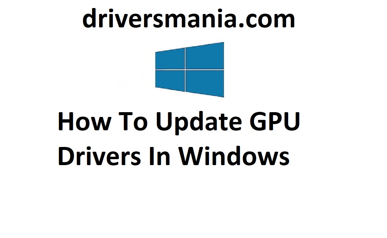 Как обновить драйверы графического процессора в Windows