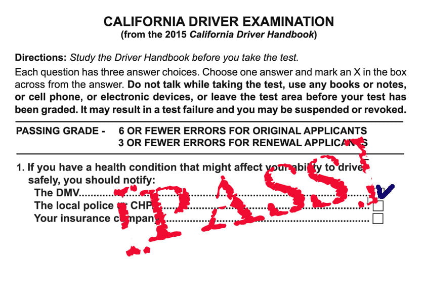 United States Permit And License Passing Scores Driversprep Com